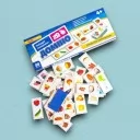 Розвивальна гра. Доміно. Продукти харчування