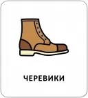 Картки з піктограмами. Одяг, взуття, аксесуари Картки з піктограмами. Одяг, взуття, аксесуари