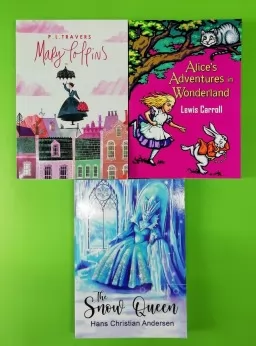 Mary Poppins. Alice's Adventures in Wonderland. The Snow Queen (комплект из 3-х книг) Mary Poppins. Alice's Adventures in Wonderland. The Snow Queen (комплект из 3-х книг)